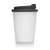 Frosted Double Wall Cup 2 Black